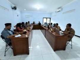 RAPAT KOORDINASI PEMERINTAH KALURAHAN SEMANU BERSAMA BAMUSKAL DAN BUMDES NAWASENA